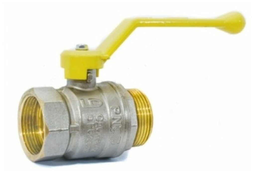 фото Кран шаровой латунный LD Pride 47.20 (20мм - 3/4") В-Н. Ручка [GAS]