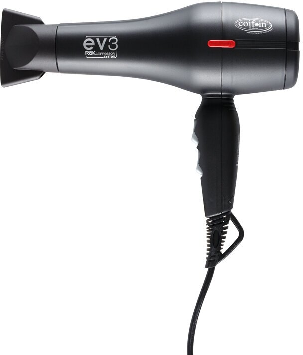 Фен COIF*IN EVbx3R 2300 Вт, 2 насадки, цвет черный