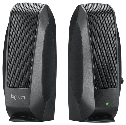 Сателлит Акустическая система 2.0 Logitech S120, черный