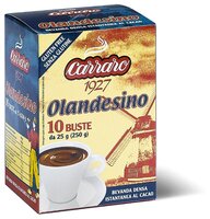 Carraro Olandesino Шоколад растворимый в пакетиках, коробка, 10 шт.