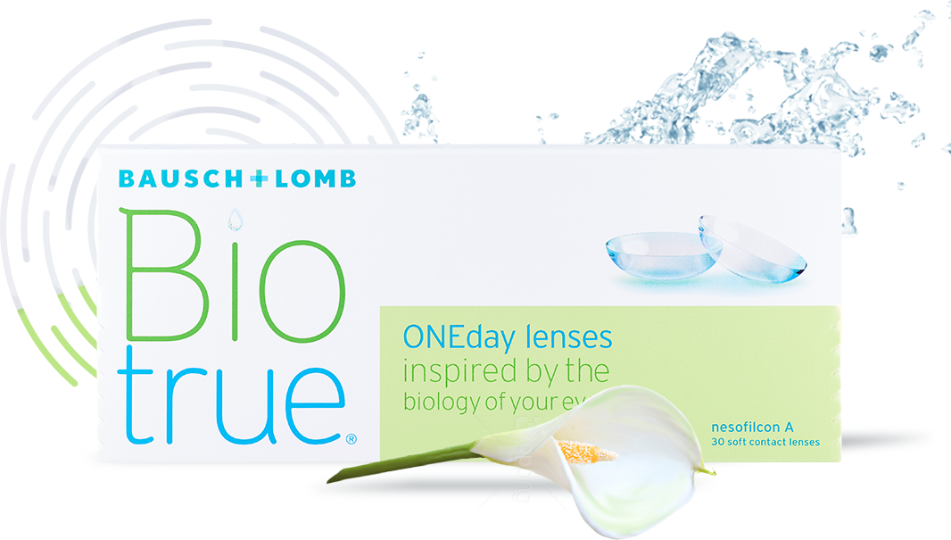 Контактные линзы Bausch & Lomb Biotrue ONEday, 90 шт., R 8,6, D -2,5