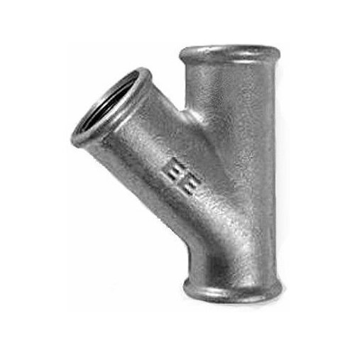 Оцинкованный Тройник 45 градусов 11/ 4 Г/Г/Г EE