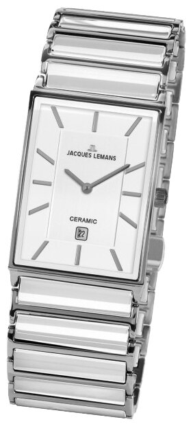 Наручные часы JACQUES LEMANS High Tech Ceramic, серебряный