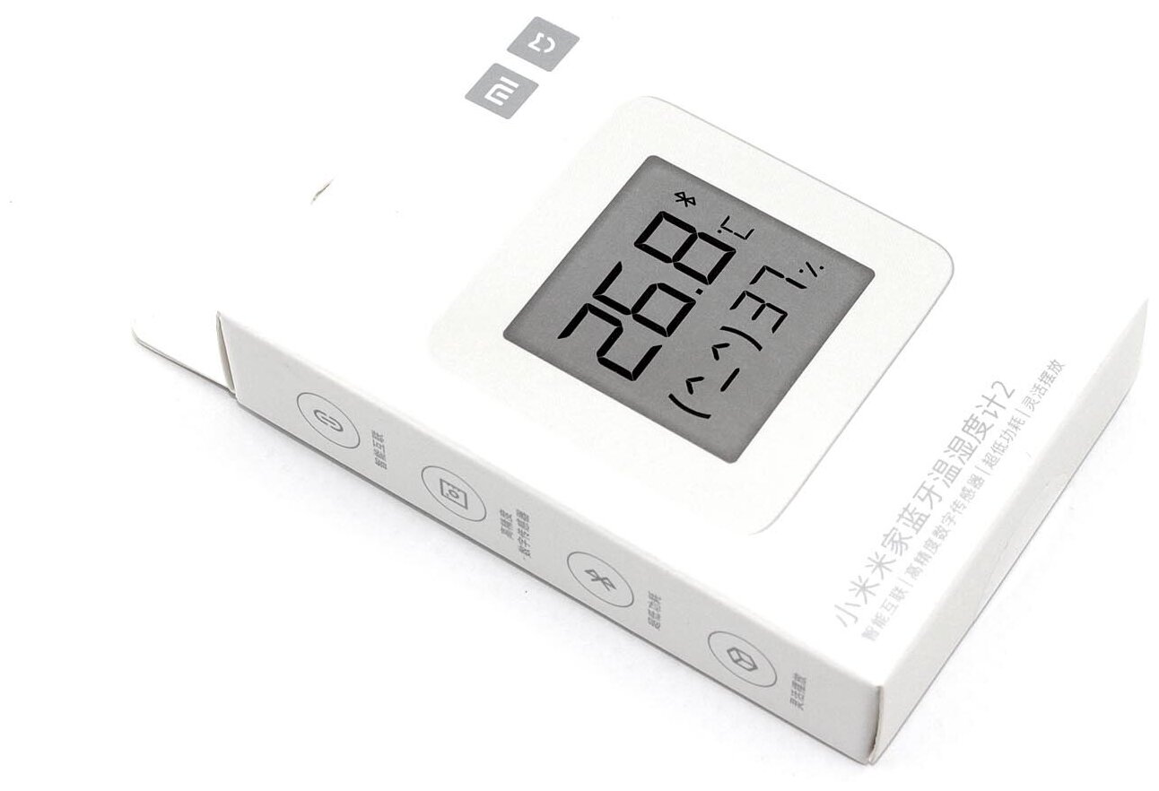 Датчик температуры и влажности Xiaomi Mi Bluetooth Wireless Temperature And Humidity Sensor 2