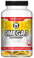 Омега жирные кислоты aTech Nutrition Omega 3 (90 капсул) нейтральный