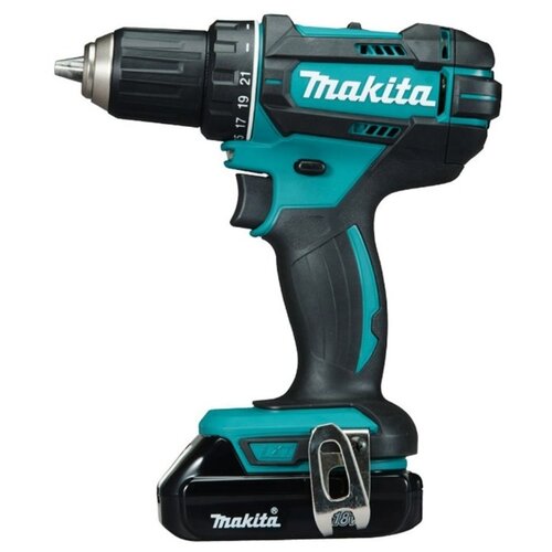 фото Аккумуляторная дрель-шуруповерт makita ddf482sye 54 н·м синий/черный