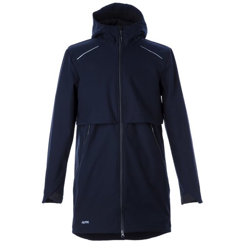фото Мужская парка hupa softshell ahja, синий 10335, размер s huppa