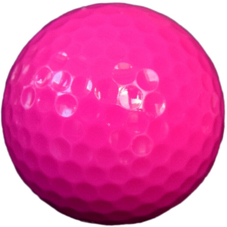Мяч для гольфа малиновый PGM - фотография № 2
