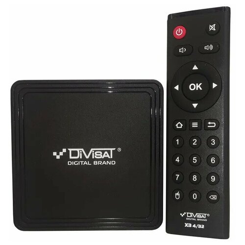 Android TV приставка DIVISAT X3 432 Android 90 USB Дисплей 637000₽