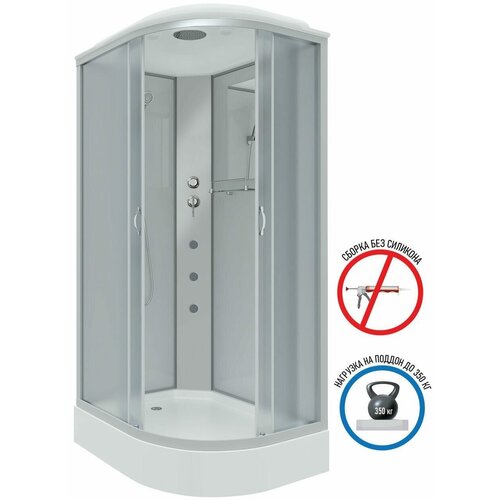 Душевая кабина Niagara Classic NG-3312-14LG 120х80х215