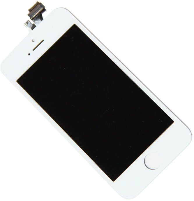 Дисплей для iPhone 5 модуль в сборе с тачскрином <белый>