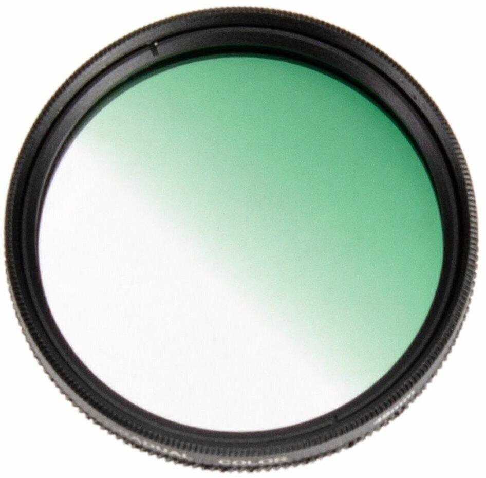 Светофильтр Green-L градиентный зеленый (gradual color green) - 49mm