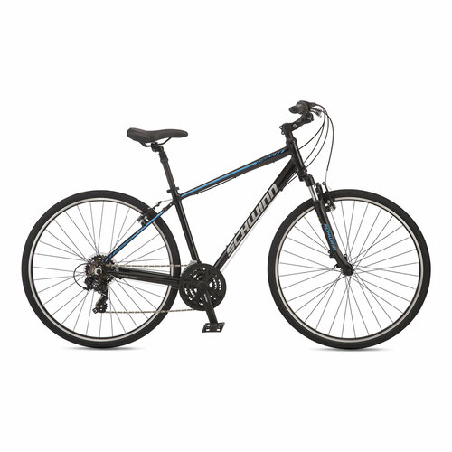 Велосипед Schwinn Voyageur (с крыльями Schwinn) (Черный M) велотренажер schwinn ic7 черный красный