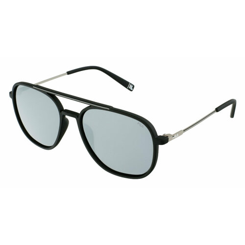 Солнцезащитные очки Fila SF9394 U28P, прямоугольные, для мужчин, черный