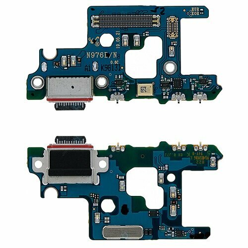 Шлейф (плата) для Samsung N975 / N976 (Note 10 Plus) системный разъём / микрофон