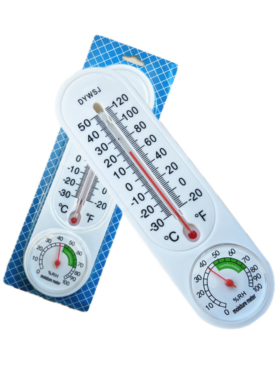 Термометр гигрометр измеритель температуры и влажности техметр (Белый) - фотография № 2