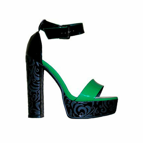 фото Босоножки vitoria, размер 39, зеленый