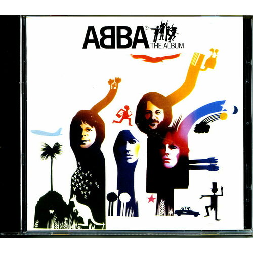 Музыкальный компакт диск ABBA -The Album 1977 г (производство Россия)