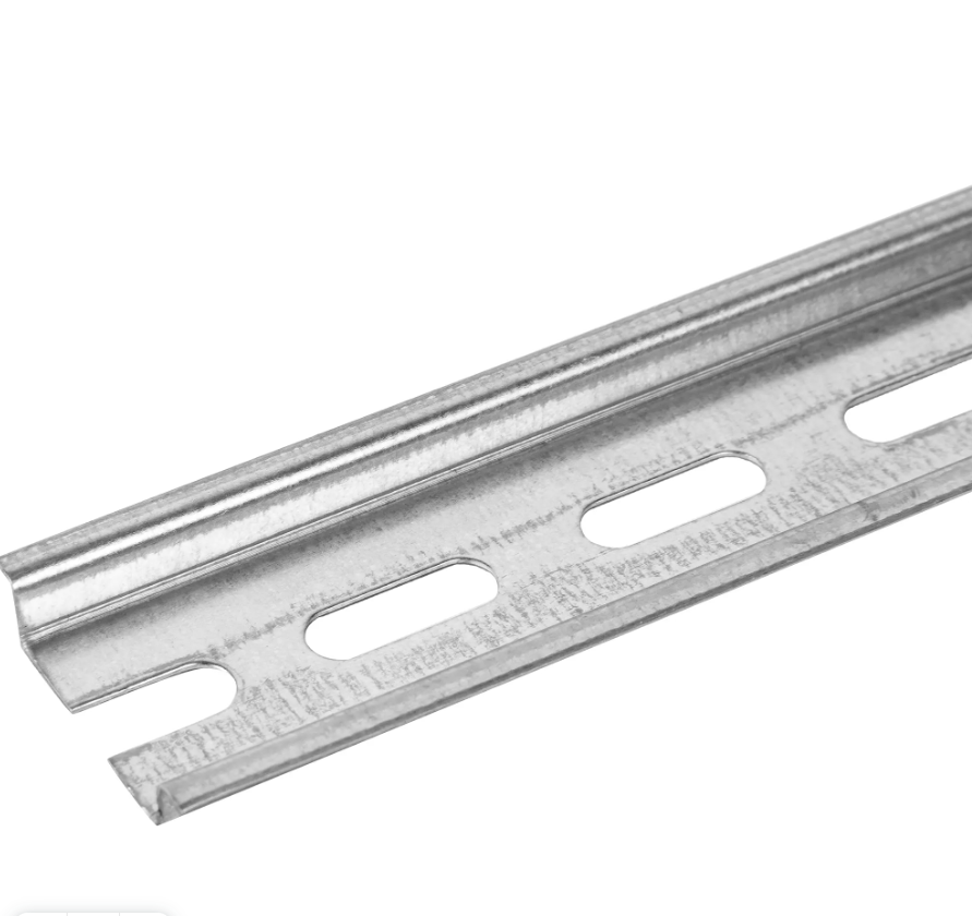 Din рейка 200 мм оцинкованная - 1 шт. - фотография № 2