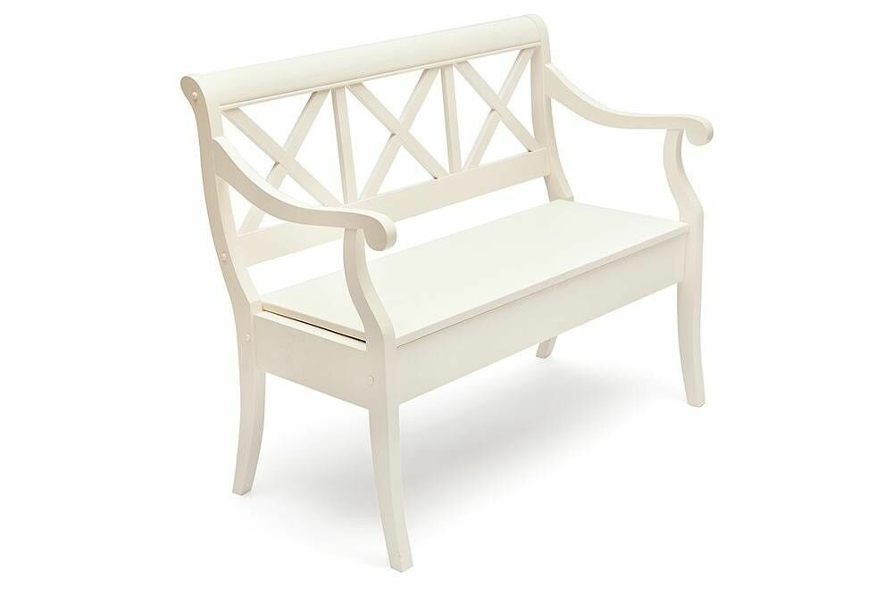 Скамейка TetChair ALBIZZI (Альбицци) pure white (402)