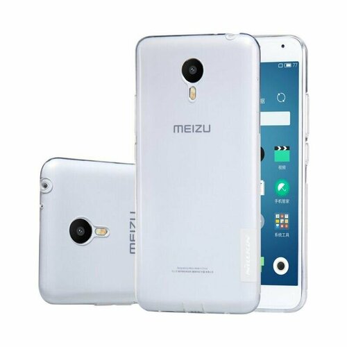 Силиконовый чехол для Meizu Metal белый (Nillkin)