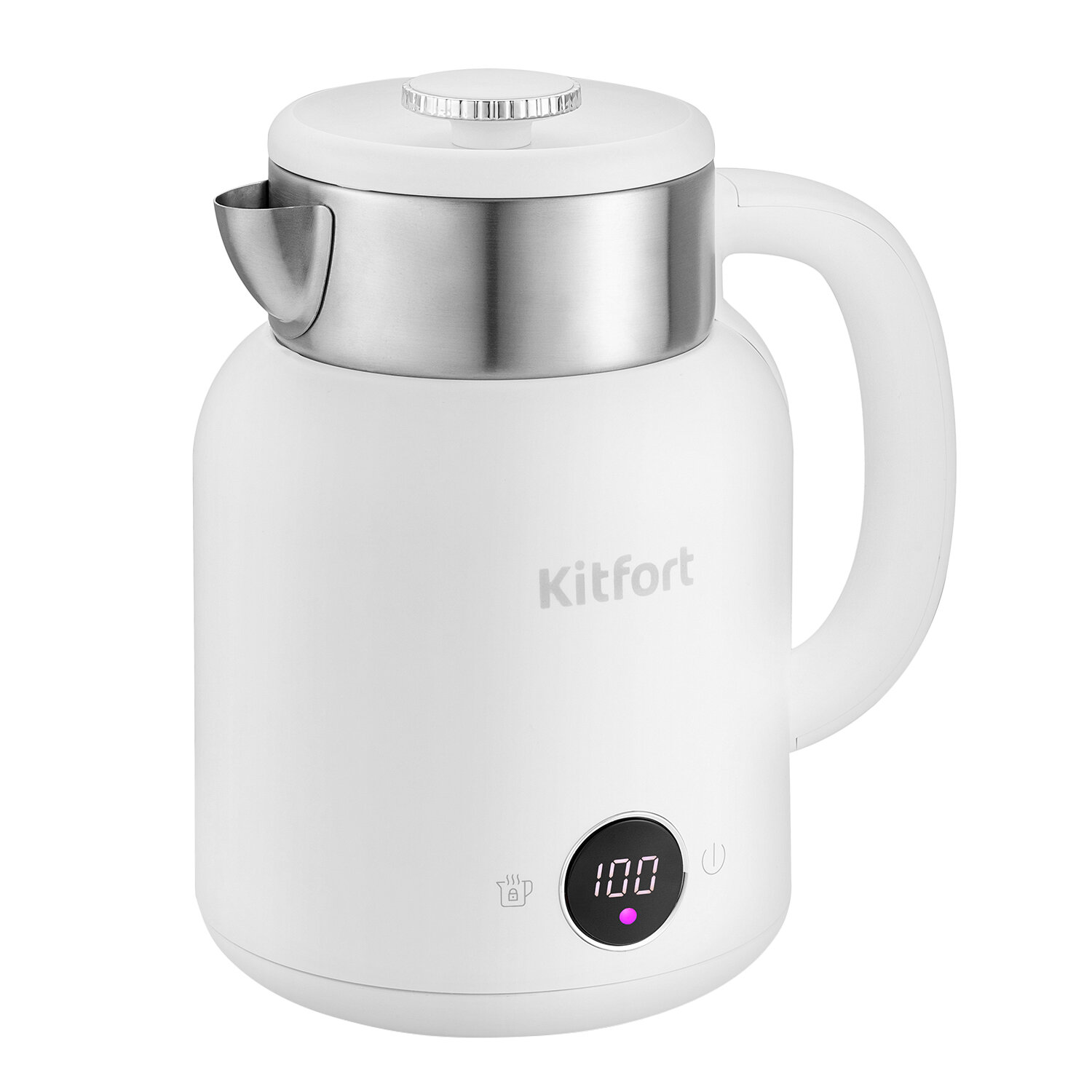 Чайник Kitfort КТ-6196-2 белый - фото №1