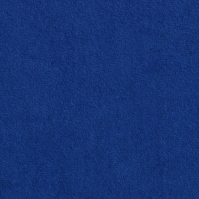 Полотенце махровое 50х80см, синий, 360г/м, 100% хлопок - фотография № 2