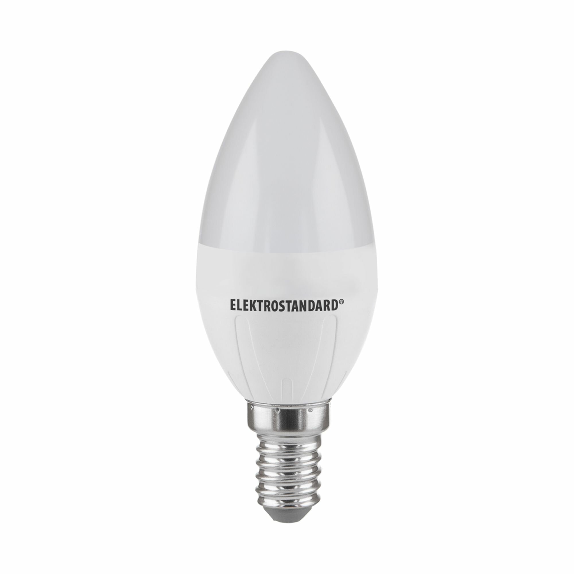 Лампа светодиодная Elektrostandard E14 8W 3300K матовая - фото №2