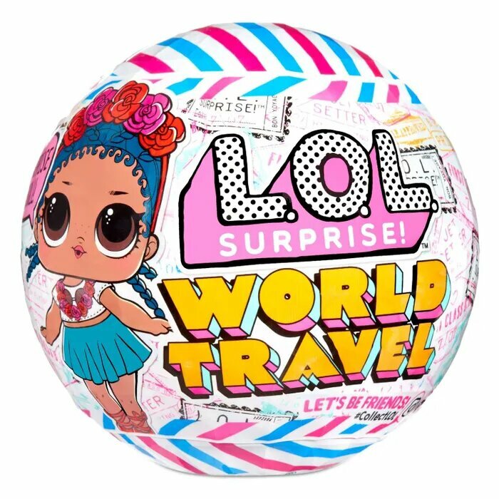 Кукла-сюрприз L.O.L. Surprise Travel Tots Asst in PDQ