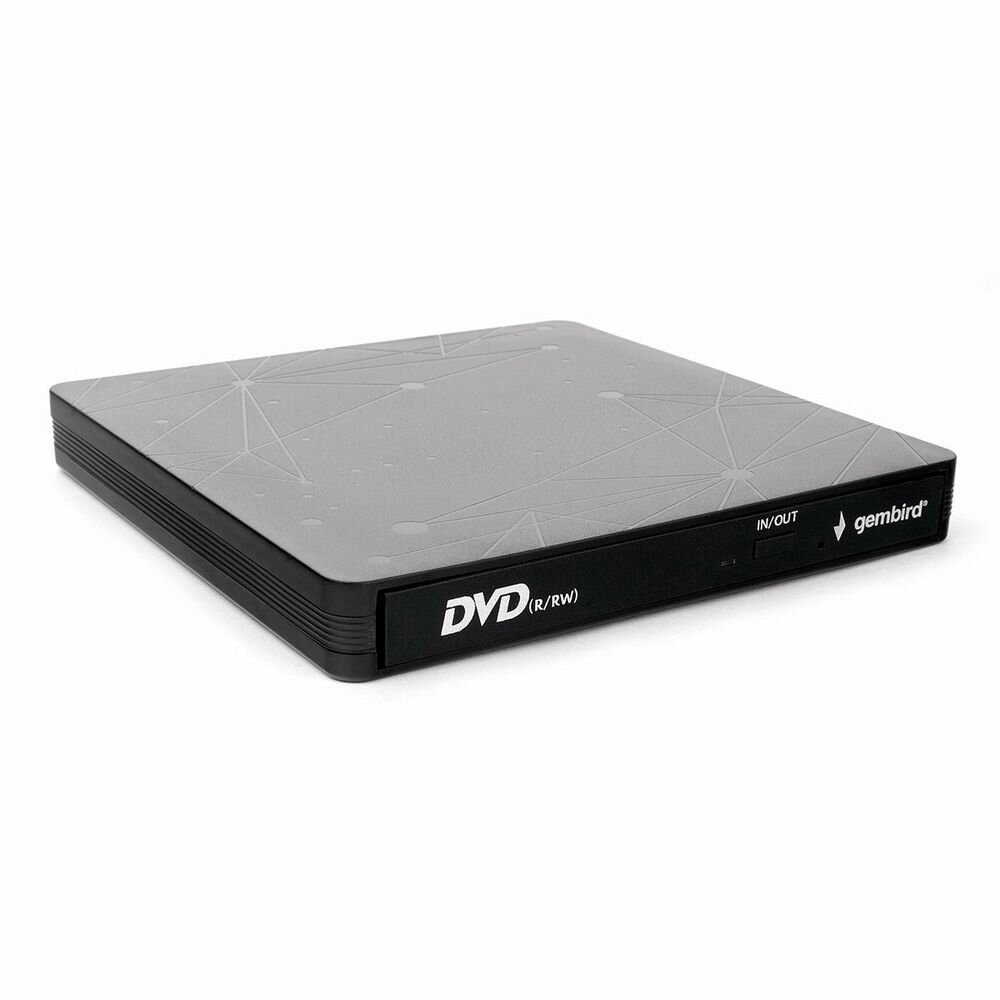 Оптический привод Gembird DVD-USB-03, BOX, черный - фото №5