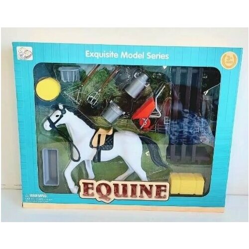 Игровой Набор Лошадка Equine Белая
