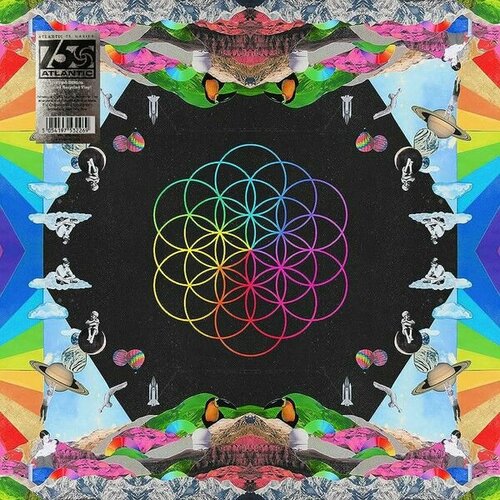 coldplay a head full of dreams lp random recycled colors виниловая пластинка Виниловая пластинка. Coldplay. A head full of dreams (recycled coloured) (LP)