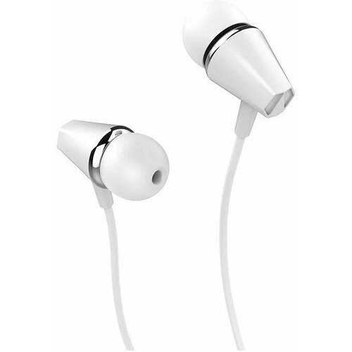HOCO M34 Наушники микрофон Многофункциональная кнопка 12м 35 mm jack White 990₽