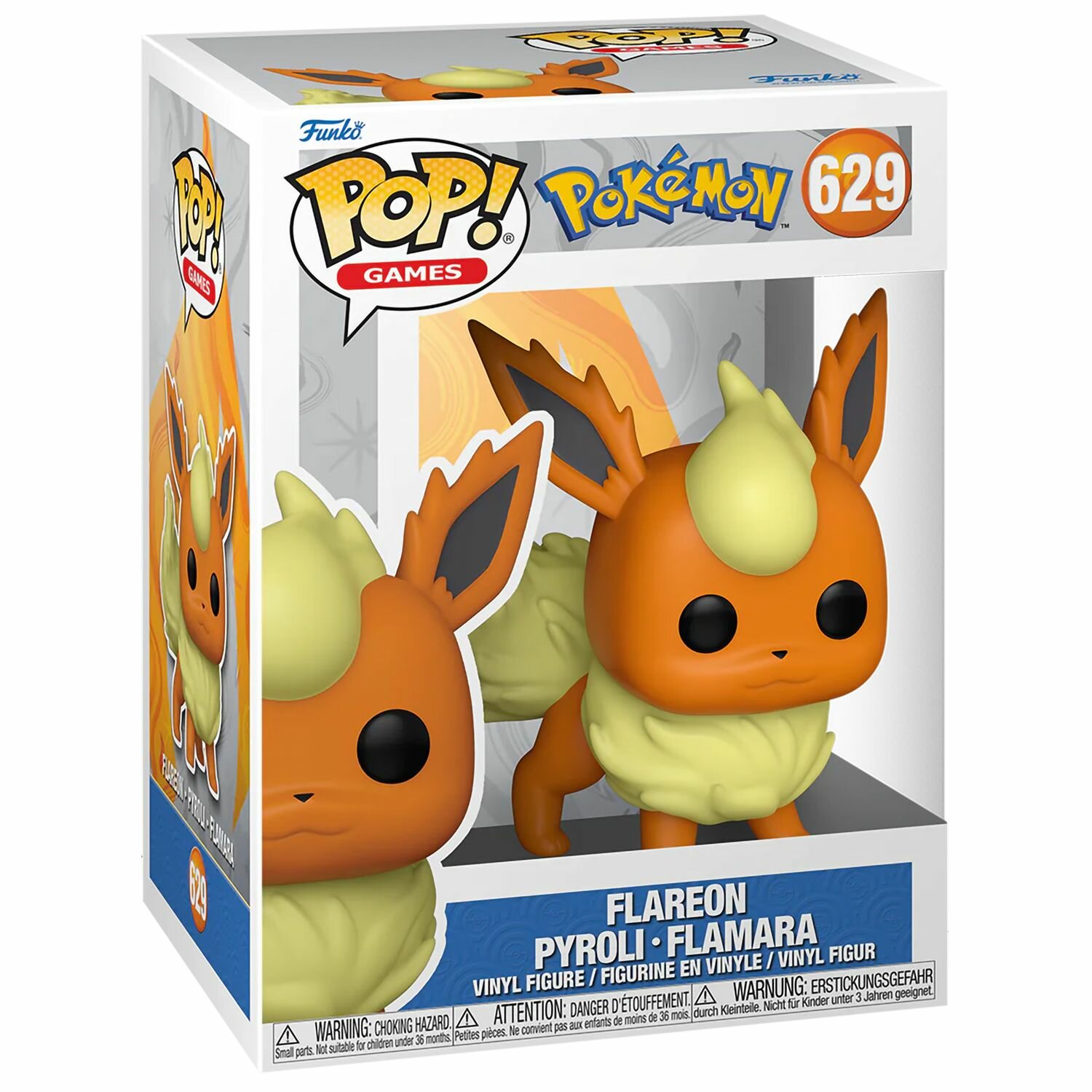 Фигурка Funko POP! Games Pokemon Flareon (629) 65042