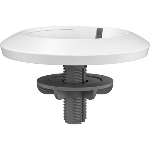 Крепёж настольный Logitech, Rally Mic Pod Table Mount Off-White (952-000020) концентратор logitech vc rally mic pod hub черный