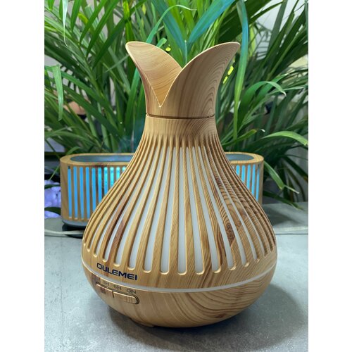 Увлажнитель воздуха для дома с подсветкой настольный арома ваза светлая 266000₽