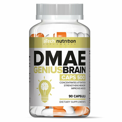 Atech Nutrition DMAE Genius Brain, 90 капс