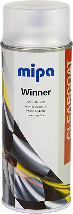 Mipa лак прозрачный в аэрозольном баллоне Winner-Spray Acryl-Klarlack