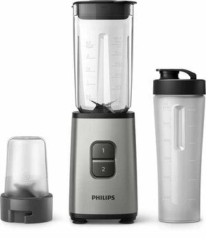 Стационарный блендер Philips HR2604, черный/серебристый