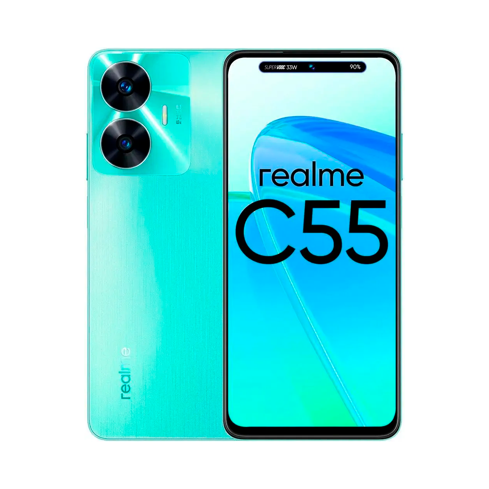 Realme С55 RMX3710 8/256Gb LTE зеленый РСТ (MediaTek Helio G88) (Китай)