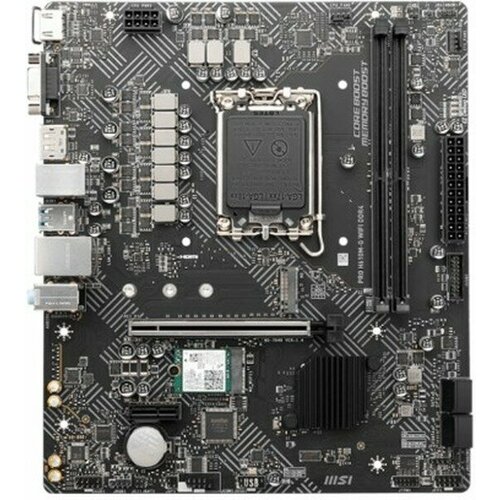 MSI H610 S1700 MATX PRO H610M-G WIFI DDR4 LGA1700 2DDR4 1PCI-Ex161PCI- Ex11M24SATA3 4USB32 3552000₽
