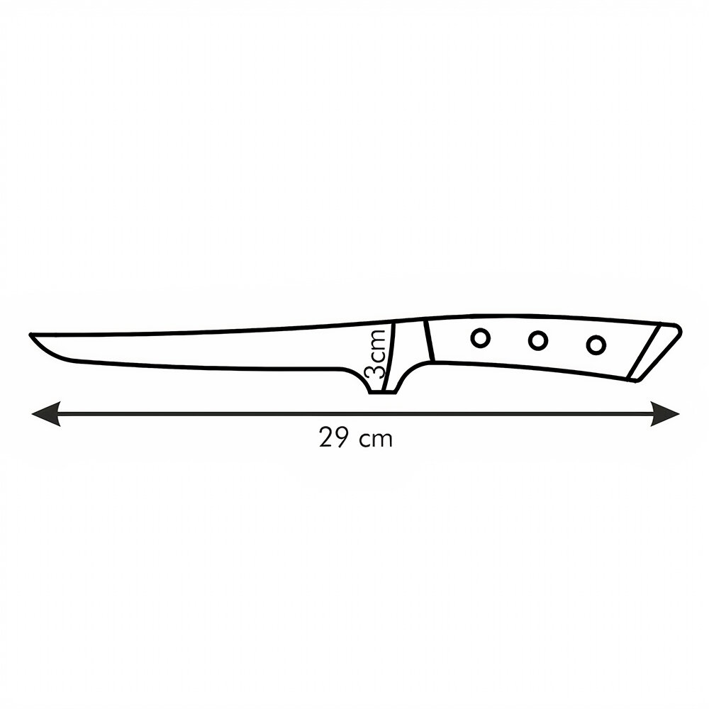 Нож кухонный Tescoma стальной обвалочный лезв.16мм - фото №9