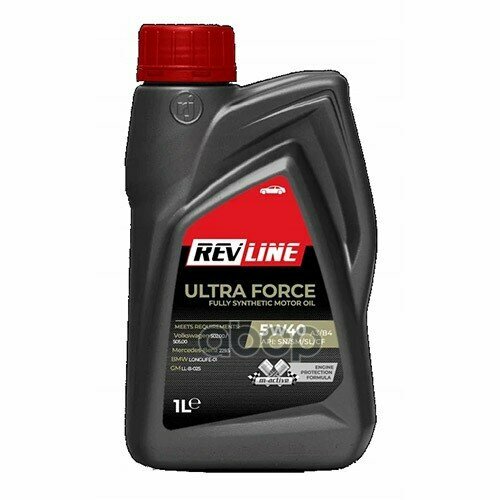 REVLINE Масло Моторное Revline Ultra Force Synthetic 5W40 1Л Польша 3150₽
