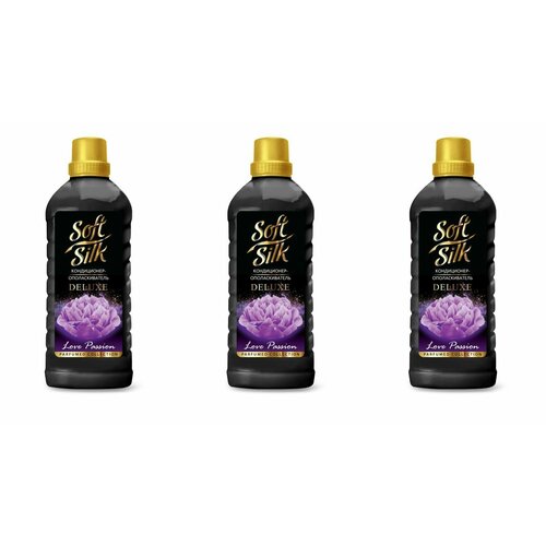 ROMAX Кондиционер-ополаскиватель DELUXE Love Passion Soft Silk 1л 3уп 1118₽