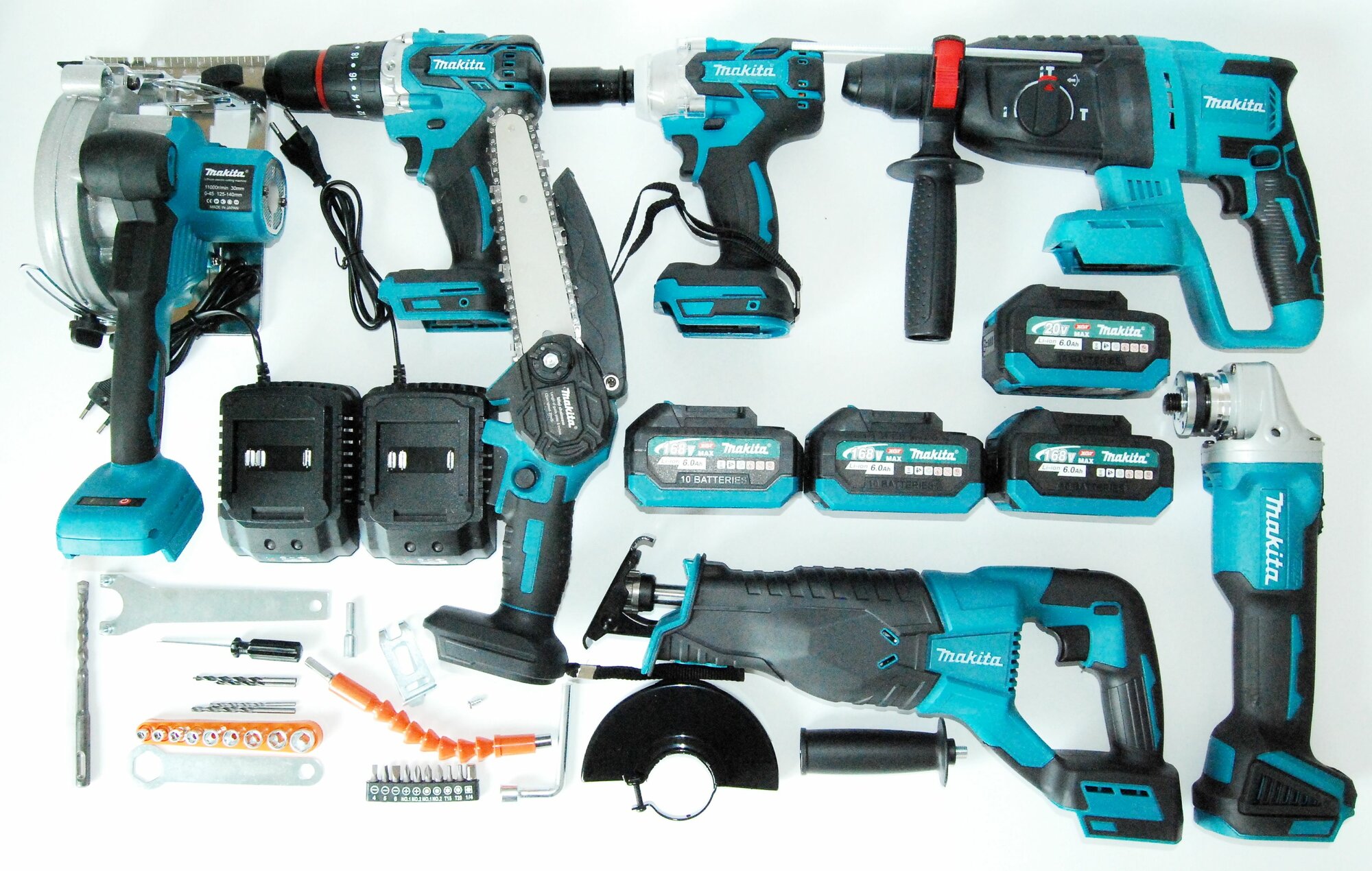 фото Набор электроинструмента 7 в 1