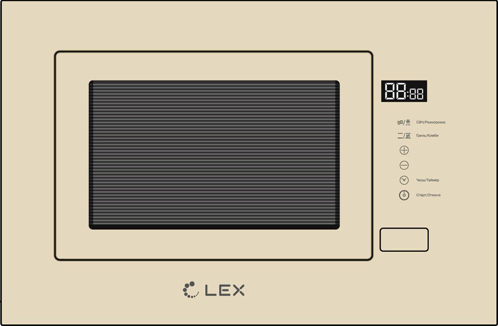 LEX Встраиваемая микроволновая печь LEX BIMO 20.01 IVORY