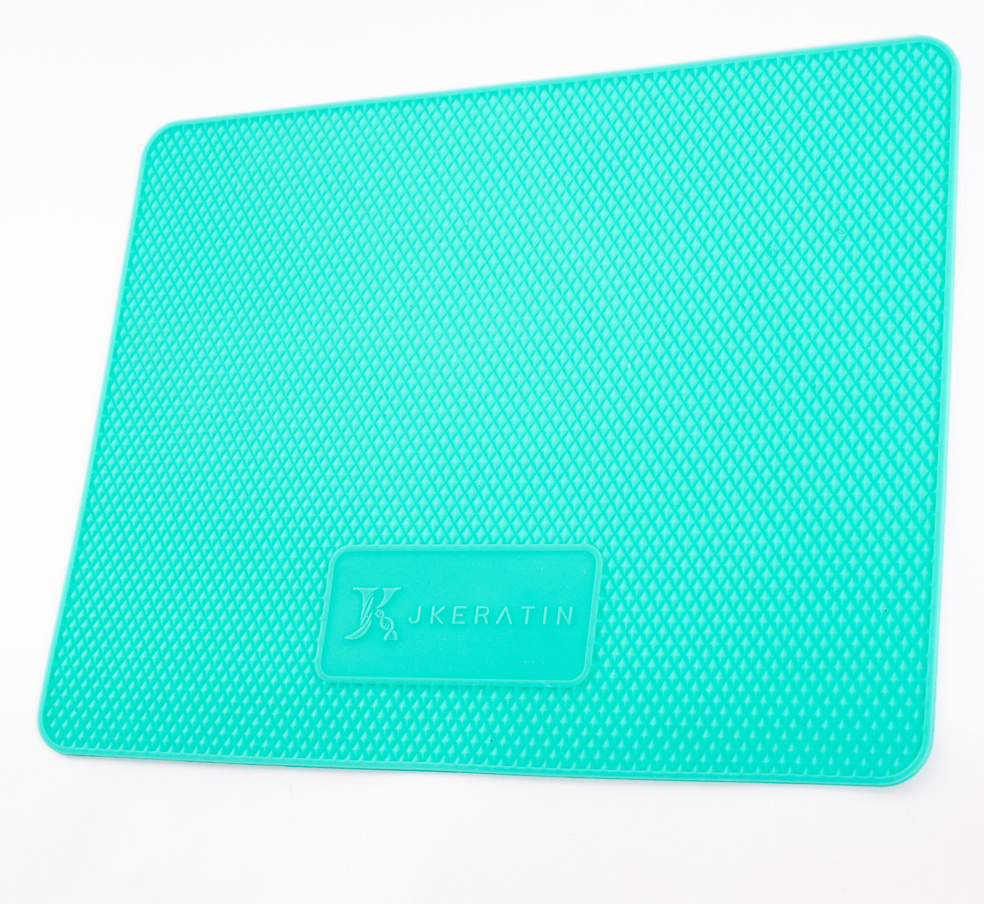 фото Парикмахерский термо-коврик зеленый / коврик силиконовый для салона красоты / коврик для горячих инструментов