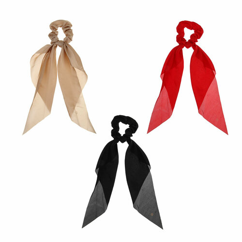 Всёгазин Резинка для волос 8x33см полиэстер 3 цвета ВГ22-45 12 штук 2244₽