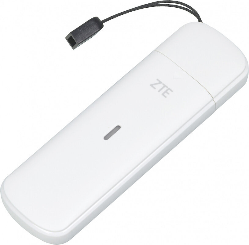 Модем 2G/3G/4G ZTE MF833N USB белый