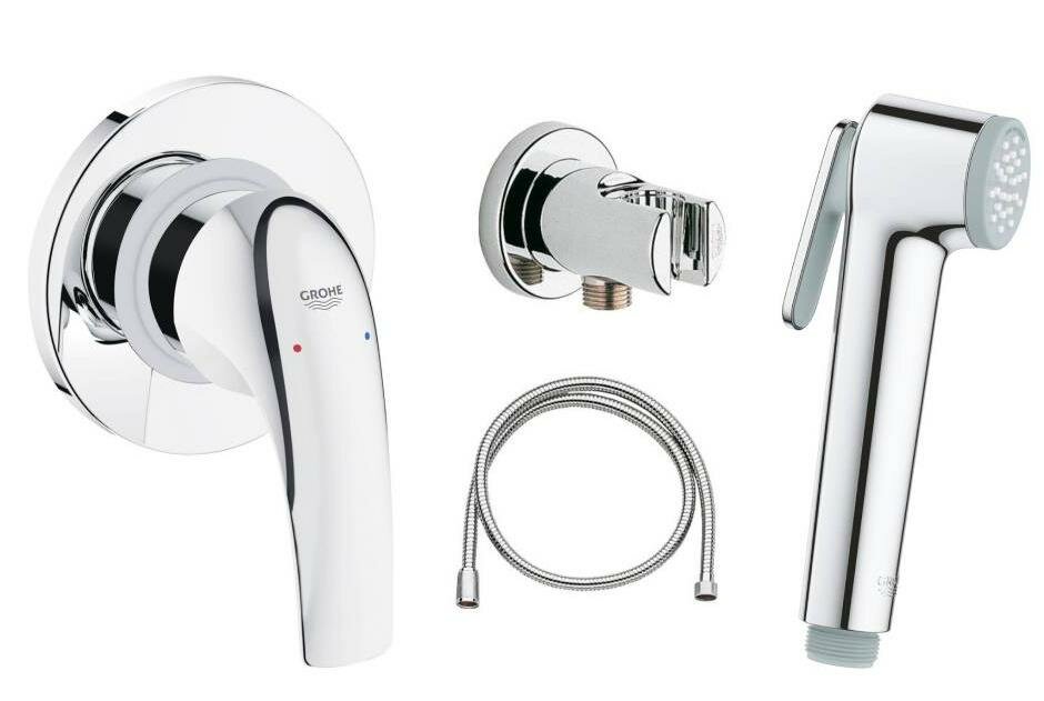 Grohe 123072 BauCurve Гигиенический душ комплект хром